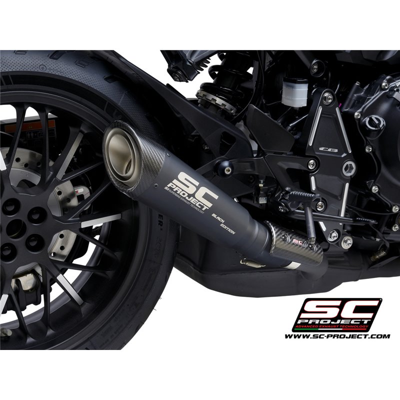 SC-Project Exhaust S1 | Black | Honda CB1000R