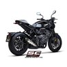 SC-Project Uitlaat S1 | Zilver | Honda CB1000R