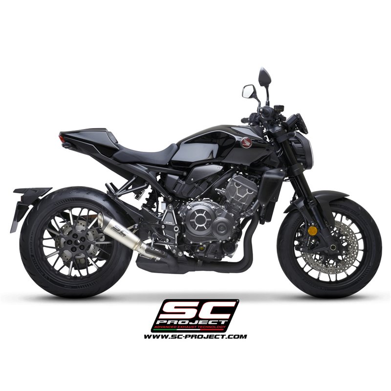 SC-Project Uitlaat S1 | Zilver | Honda CB1000R