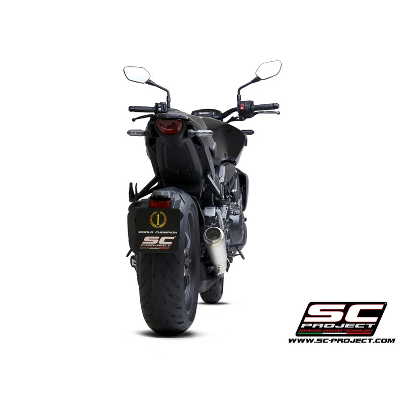 SC-Project Exhaust S1-GP | Silver | Honda CB1000R