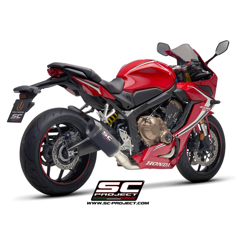SC-Project Uitlaatsysteem 4-1 SC1-M | Carbon | Honda CBR650R