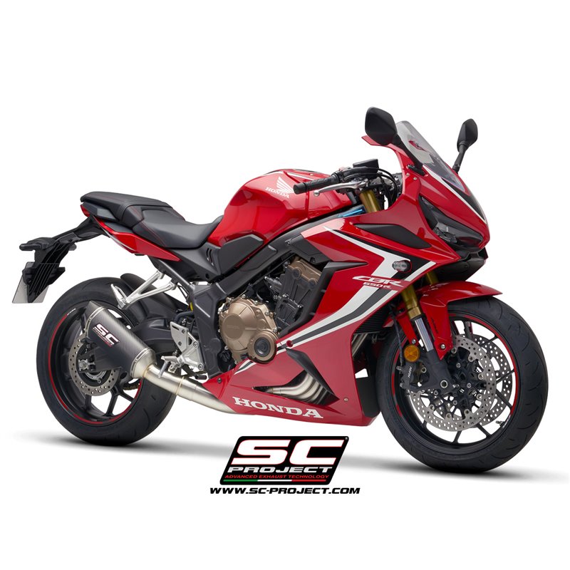 SC-Project Uitlaatsysteem 4-1 SC1-M | Carbon | Honda CBR650R