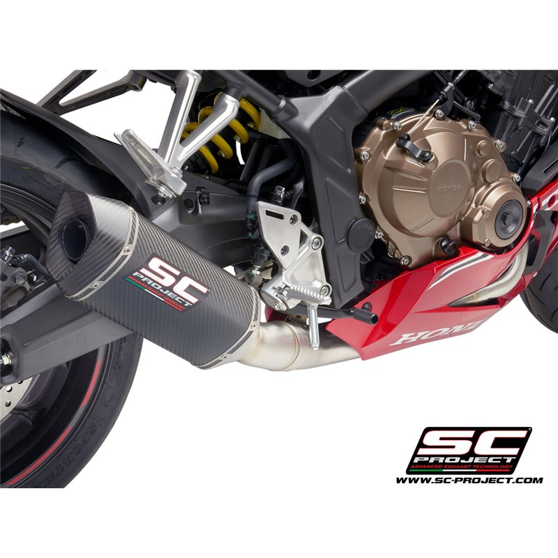 SC-Project Uitlaatsysteem 4-1 SC1-M | Carbon | Honda CBR650R