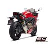 SC-Project Uitlaatsysteem 4-1 SC1-R | Zilver | Honda CBR650R
