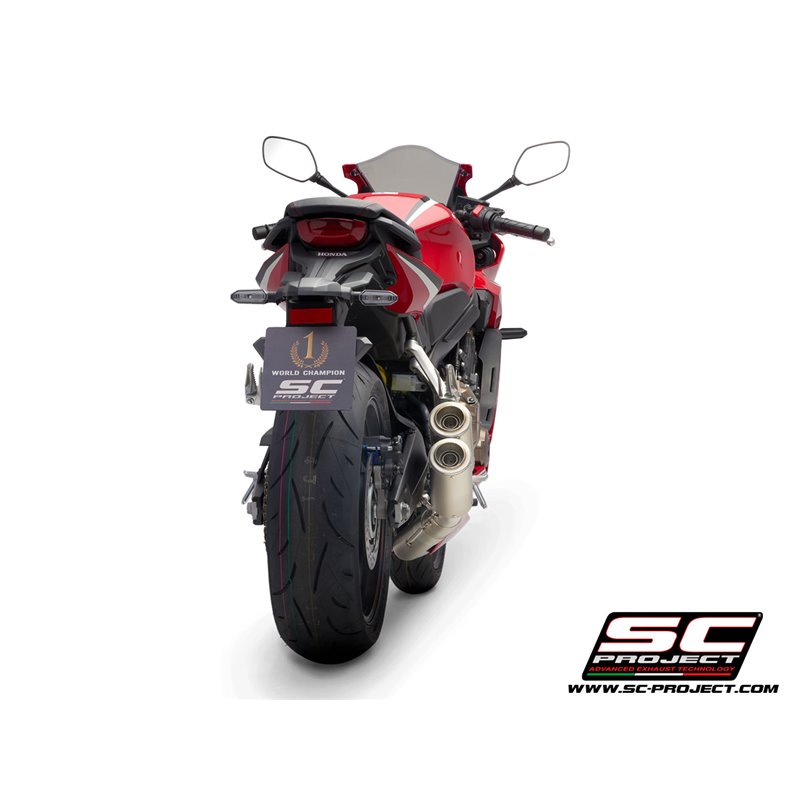 SC-Project Exhaust System 4-2-1 CR-T | Silver | Honda CBR650R