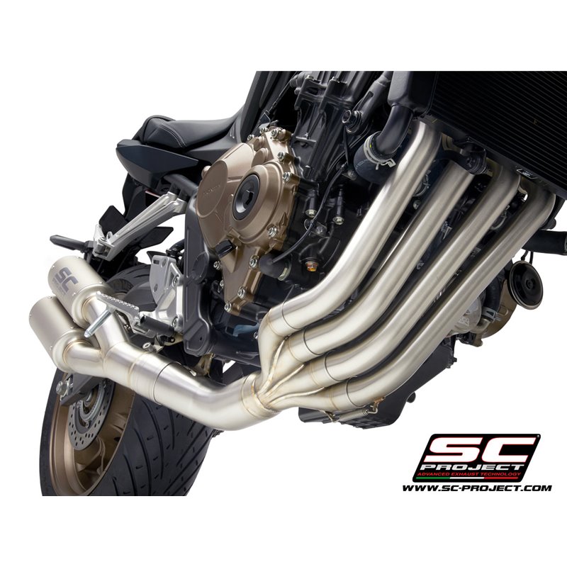 SC-Project Exhaust System 4-2-1 CR-T | Silver | Honda CBR650R