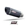 SC-Project Exhaust Oval | Carbon | Honda CBR500R