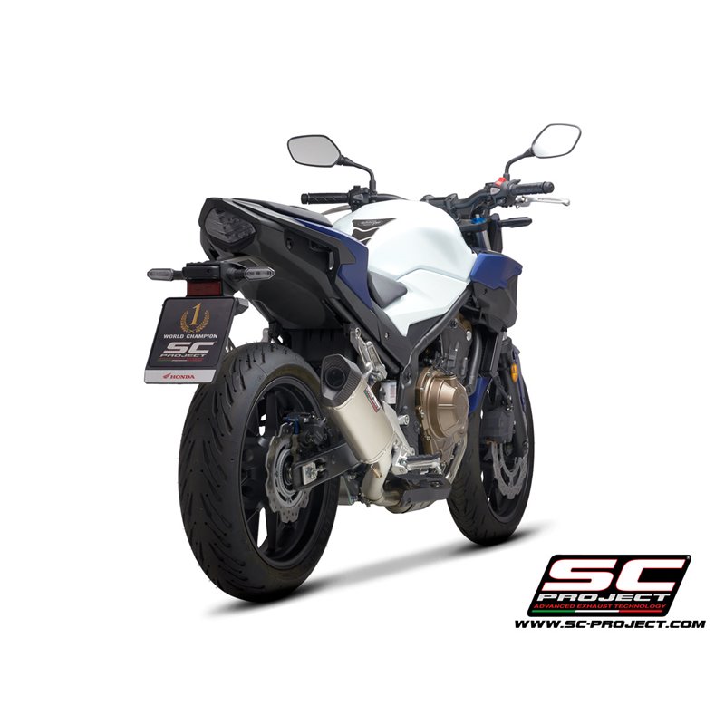 SC-Project Exhaust SC1-M | Silver | Honda CB500
