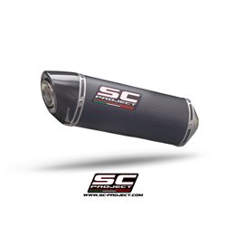 SC-Project Exhaust Oval | Carbon | Honda CB500