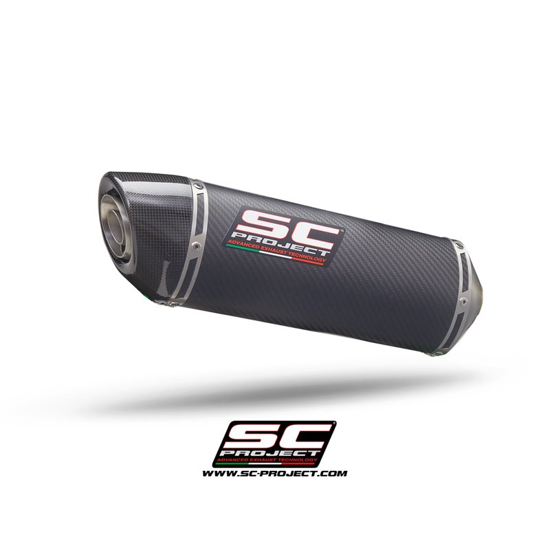 SC-Project Exhaust Oval | Carbon | Honda CB500