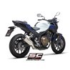 SC-Project Exhaust SC1-M | Silver | Honda CBR500R
