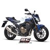 SC-Project Exhaust SC1-M | Silver | Honda CBR500R