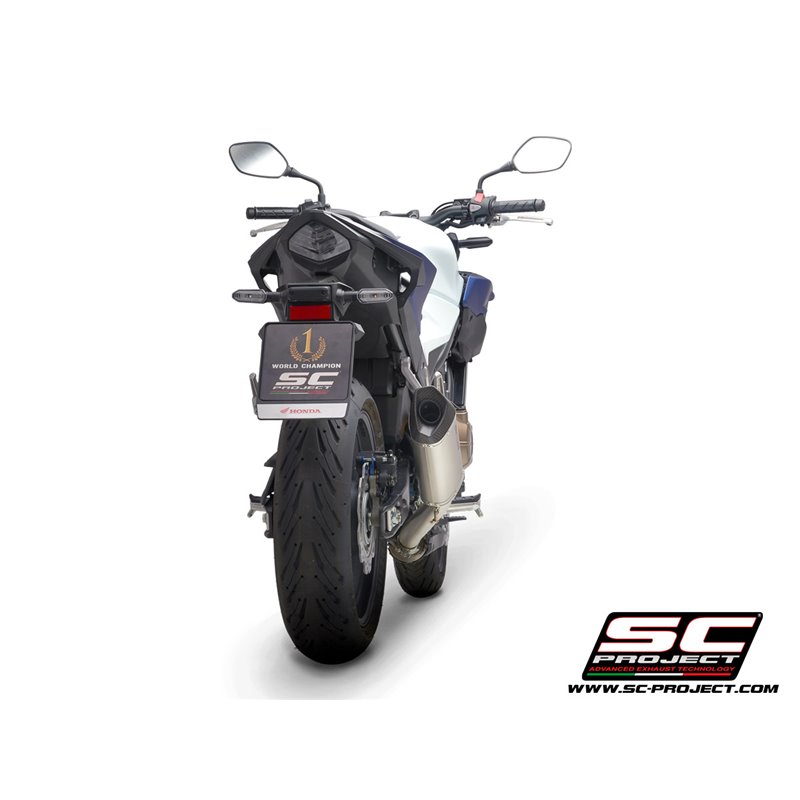 SC-Project Exhaust SC1-M | Silver | Honda CBR500R