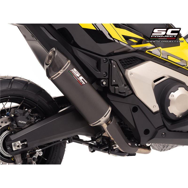 SC-Project Exhaust Oval | Carbon | Honda 750 X-ADV