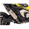 SC-Project Uitlaat Oval | Zilver | Honda 750 X-ADV