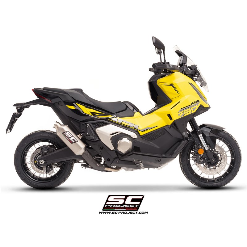 SC-Project Exhaust Rally Raid | Silver | Honda 750 X-ADV