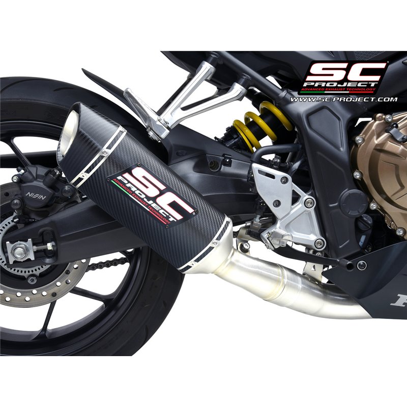 SC-Project Exhaust System 4-1 SC1-S | Carbon | Honda CBR650R