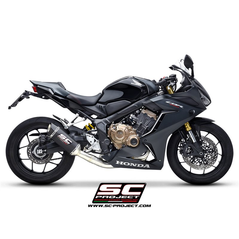 SC-Project Exhaust System 4-1 SC1-S | Silver | Honda CBR650R
