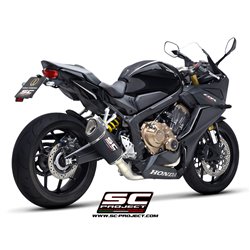 SC-Project Exhaust System 4-1 SC1-R | Carbon | Honda CBR650R