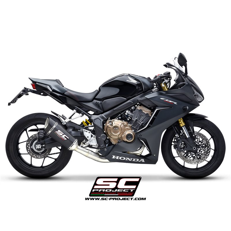 SC-Project Exhaust System 4-1 SC1-R | Carbon | Honda CBR650R