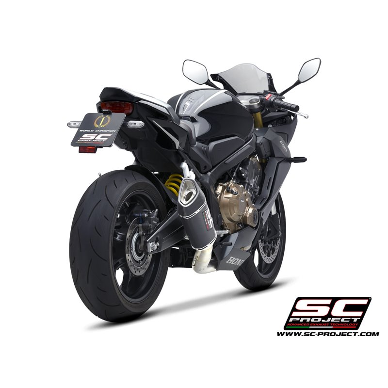 SC-Project Exhaust System 4-1 SC1-R | Carbon | Honda CBR650R