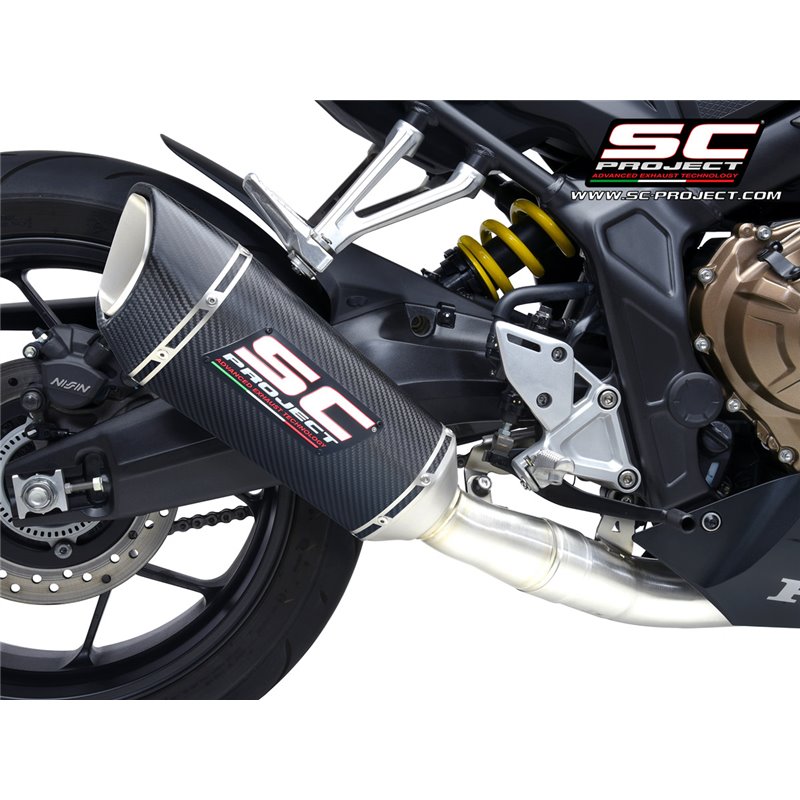 SC-Project Uitlaatsysteem 4-1 SC1-R | Carbon | Honda CBR650R