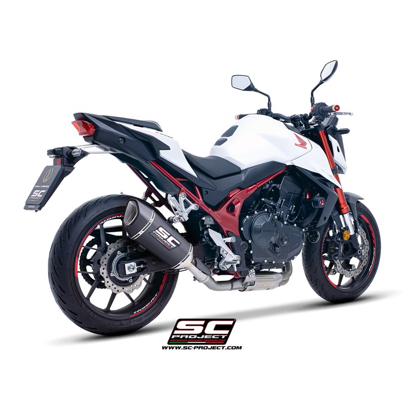 SC-Project Exhaust SC1-R | Carbon | Honda CB750 Hornet