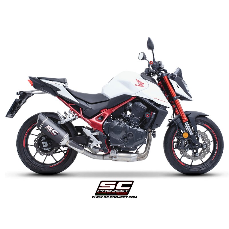 SC-Project Exhaust SC1-R | Carbon | Honda CB750 Hornet