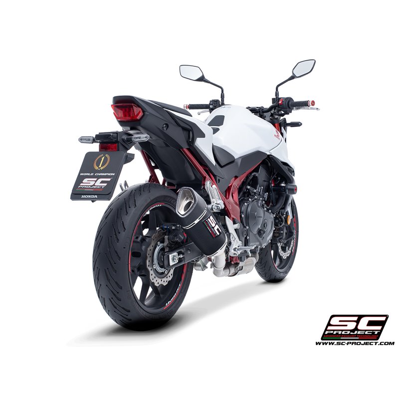 SC-Project Exhaust SC1-R | Carbon | Honda CB750 Hornet
