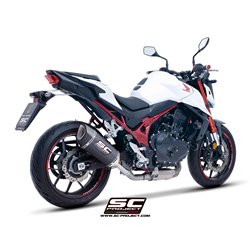 SC-Project Exhaust SC1-R | Carbon | Honda CB750 Hornet