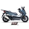 SC-Project Exhaust X-Plorer II GT | Silver | Honda 350 Forza