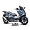 SC-Project Exhaust X-Plorer II GT | Silver | Honda 350 Forza