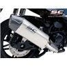 SC-Project Uitlaat X-Plorer II GT | Zilver | Honda 350 Forza