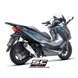 SC-Project Exhaust S2 | Silver | Honda 350 Forza
