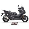 SC-Project Uitlaat X-Plorer II GT | Zilver | Honda ADV350