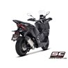 SC-Project Exhaust X-Plorer II GT | Silver | Honda ADV350