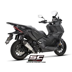 SC-Project Exhaust S2 | Silver | Honda ADV350