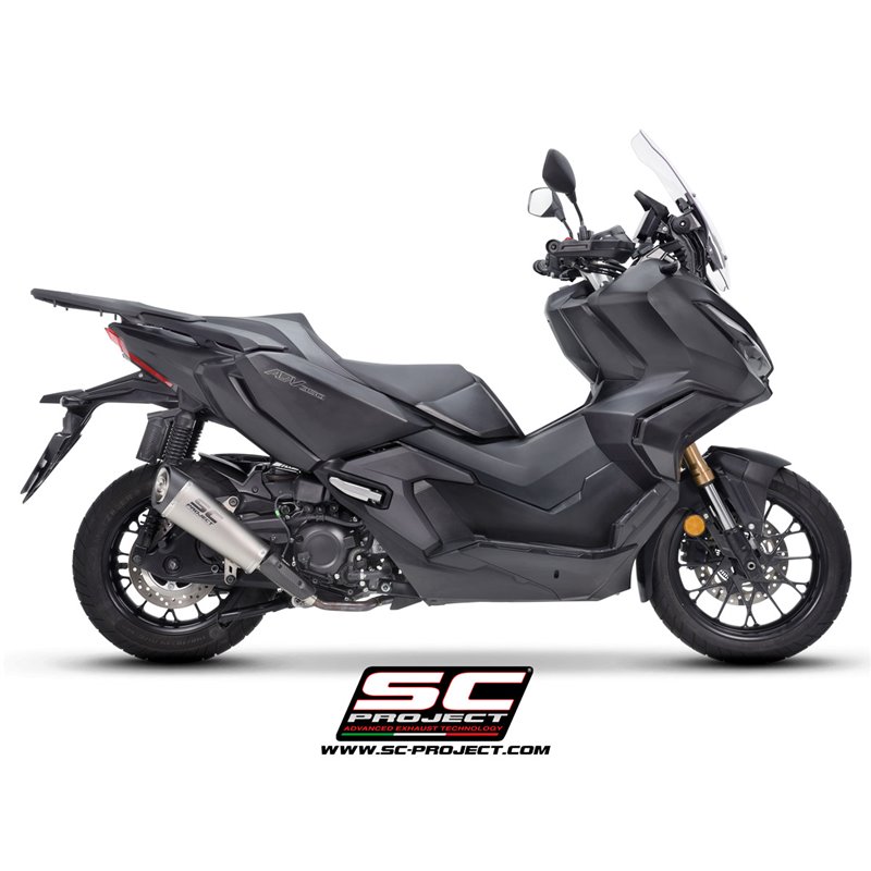 SC-Project Exhaust S2 | Silver | Honda ADV350