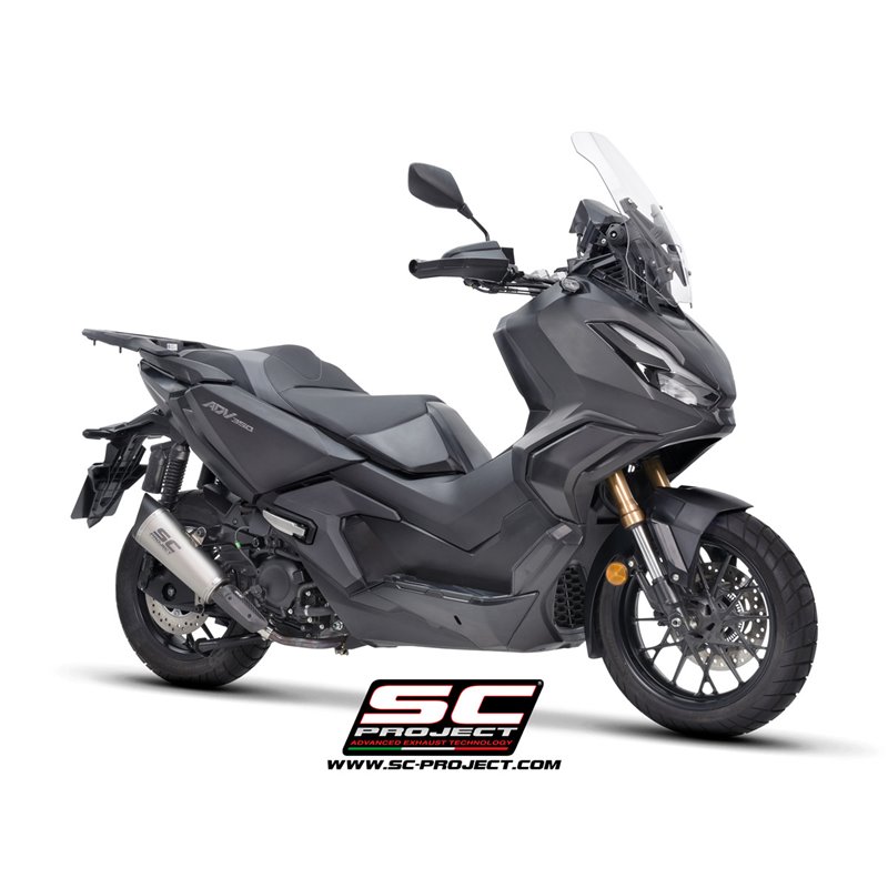 SC-Project Exhaust S2 | Silver | Honda ADV350
