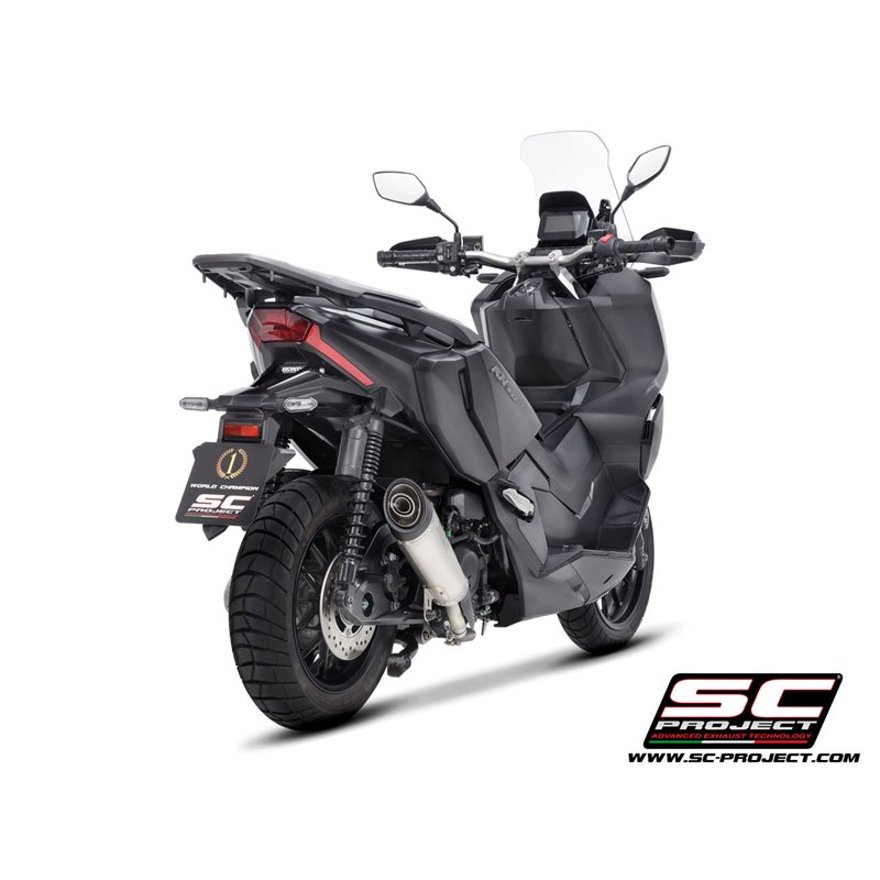 SC-Project Exhaust S2 | Silver | Honda ADV350