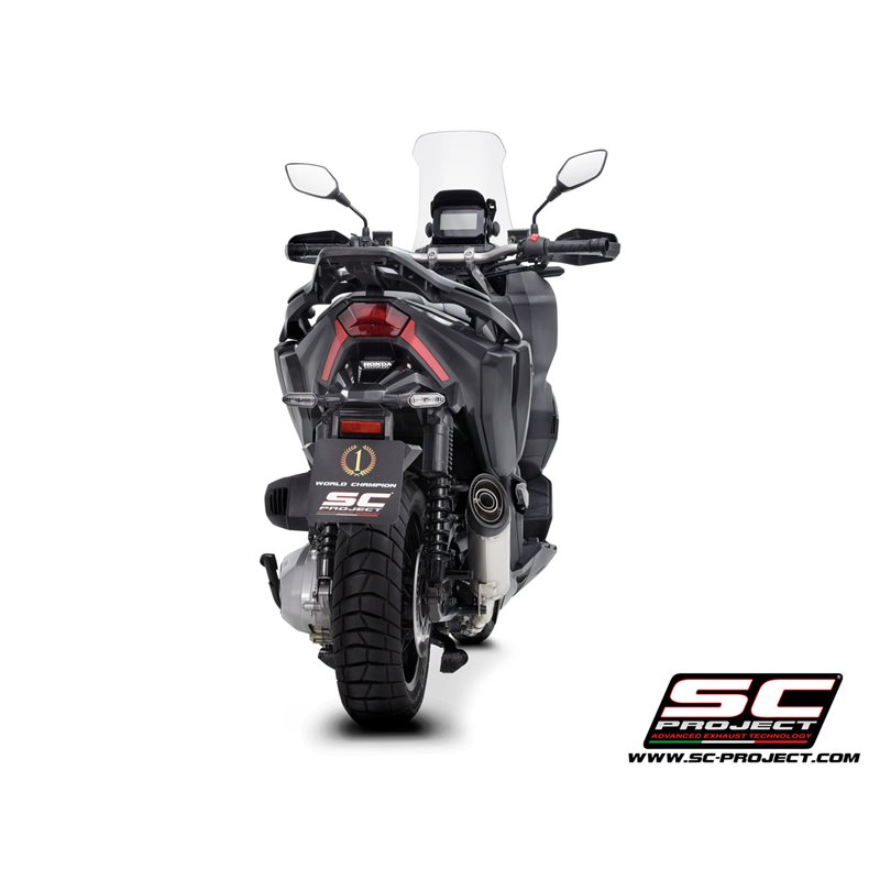 SC-Project Exhaust S2 | Silver | Honda ADV350