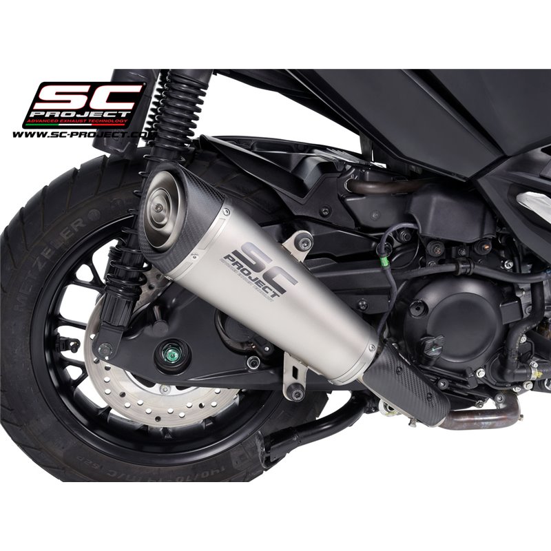 SC-Project Exhaust S2 | Silver | Honda ADV350