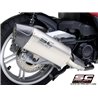 SC-Project Exhaust X-Plorer II GT | Silver | Honda SH350I