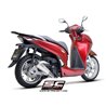 SC-Project Uitlaat S2 | Zilver | Honda SH350I