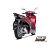 SC-Project Uitlaat S2 | Zilver | Honda SH350I