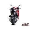 SC-Project Uitlaat S2 | Zilver | Honda SH350I