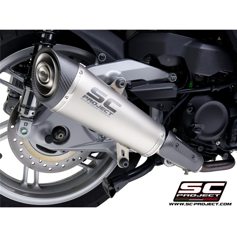 SC-Project Exhaust S2 | Silver | Honda SH350I