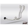 SC-Project Exhaust Pipes 2-1 OEM/SC | Silver | Honda XL750 Transalp