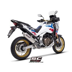 SC-Project Exhaust Rally Raid | Silver | Honda CRF1100L Africa Twin