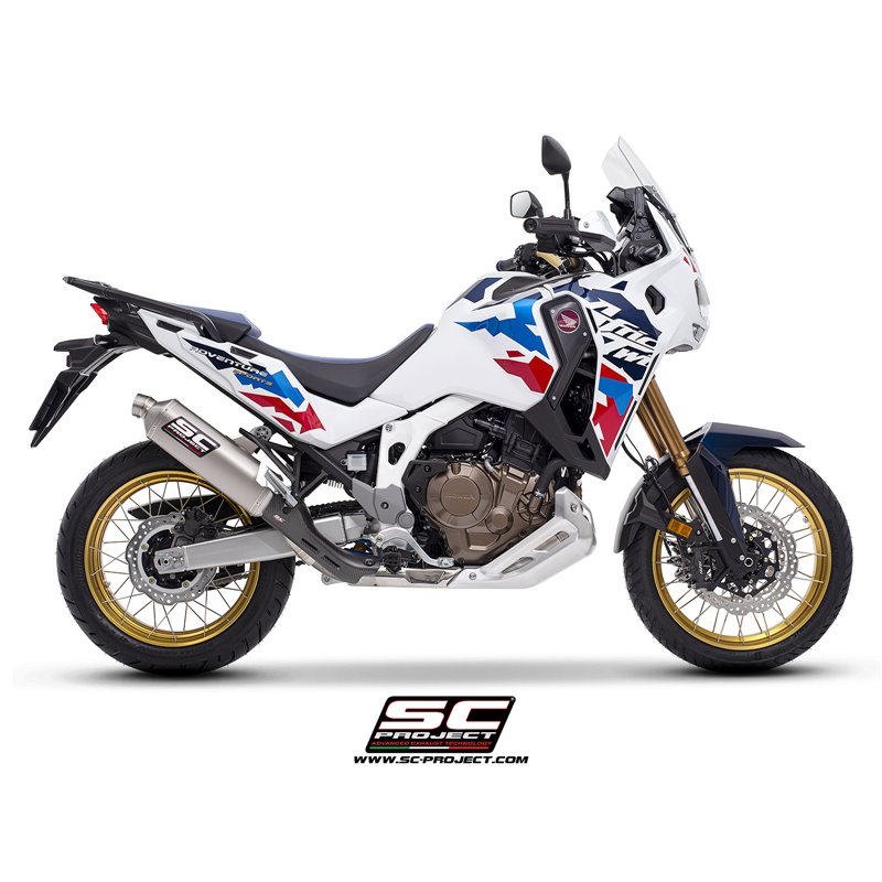 SC-Project Exhaust Rally Raid | Silver | Honda CRF1100L Africa Twin